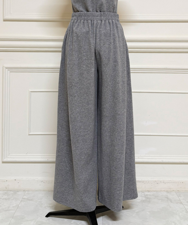 カットワイドパンツ 詳細画像 グレー 4
