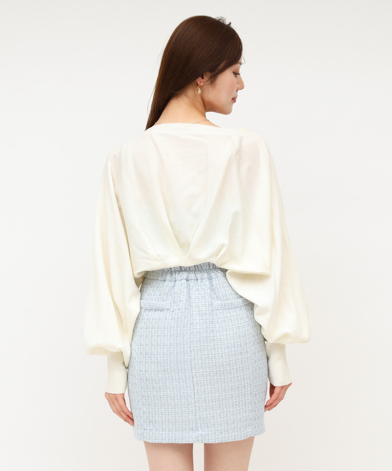 タックシアーボレロ 詳細画像 オフホワイト 3