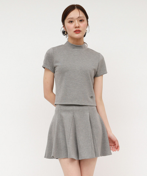 半袖プチハイカットトップス 詳細画像