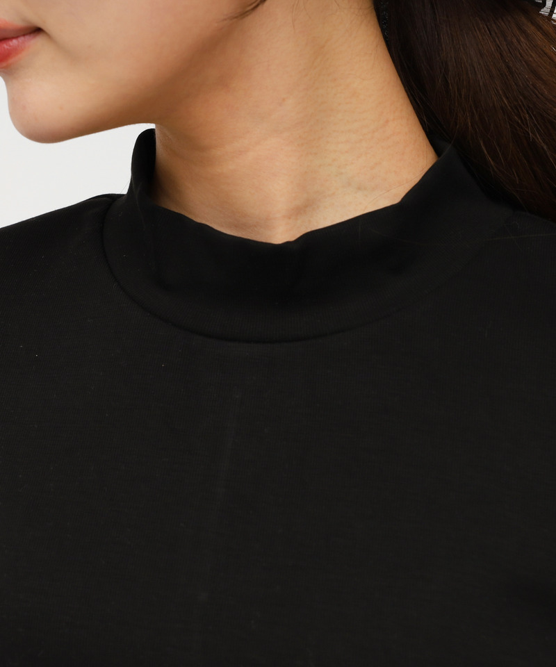 半袖プチハイカットトップス 詳細画像 ブラック 4
