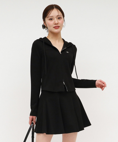 スリムフィットカットパーカー 詳細画像