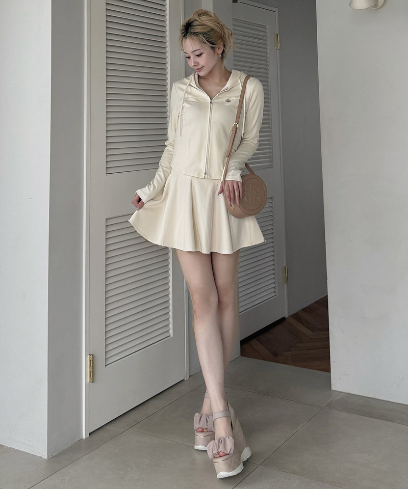 スリムフィットカットパーカー 詳細画像 オフホワイト 5