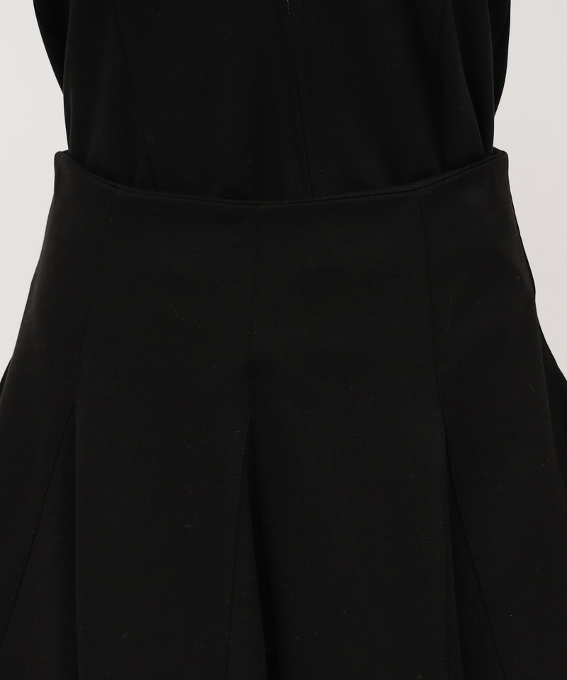 カットミニフレアスカート 詳細画像 ブラック 4