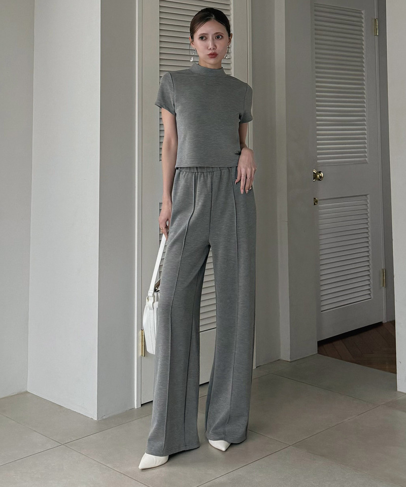 カットワイドパンツ 詳細画像 グレー 3