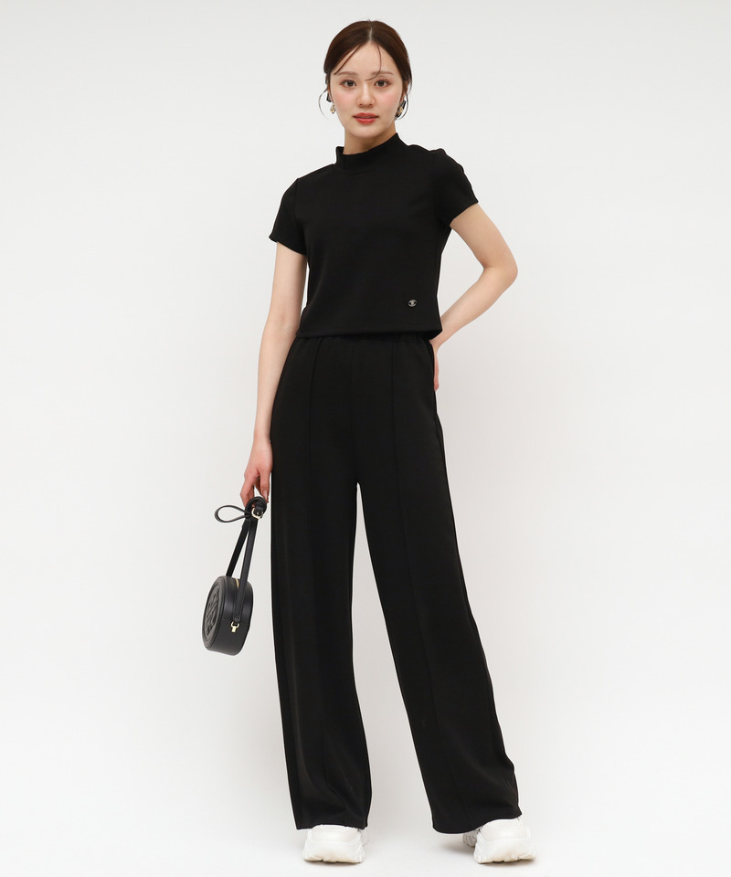 カットワイドパンツ 詳細画像 ブラック 6
