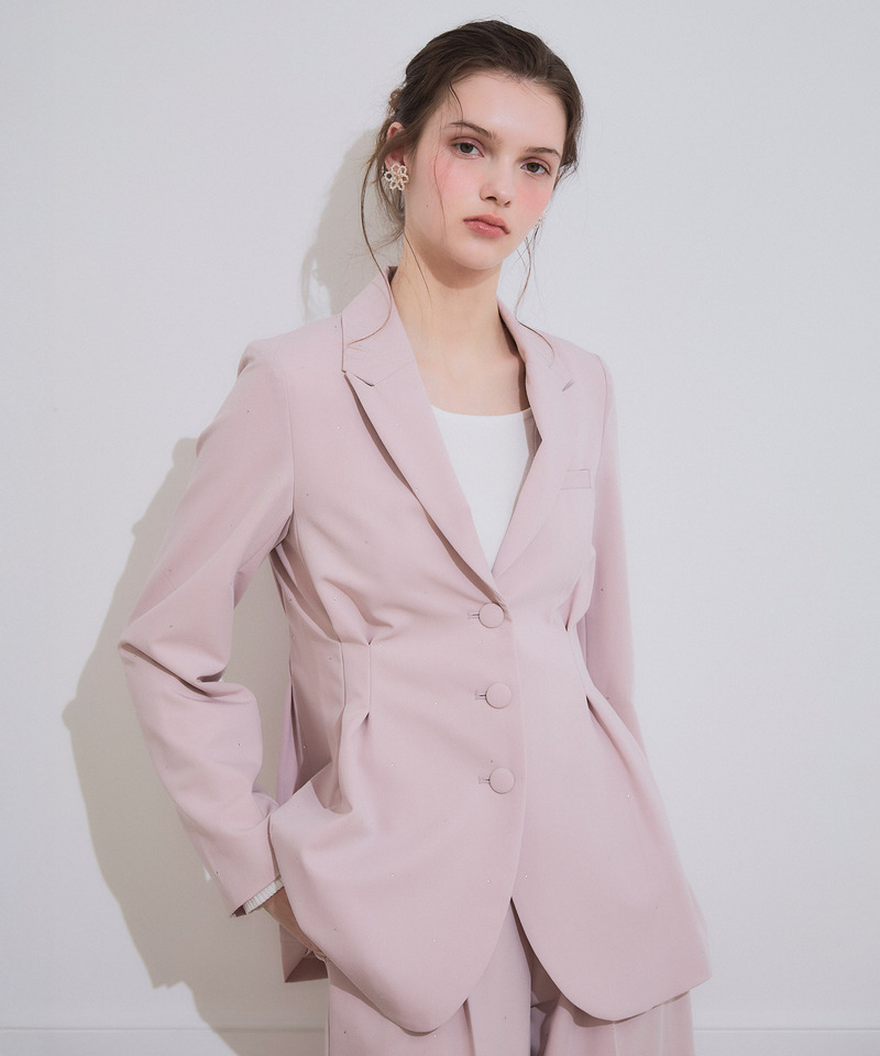 【20th】ウエストシェイプラインストーンジャケット 詳細画像 ピンク 3