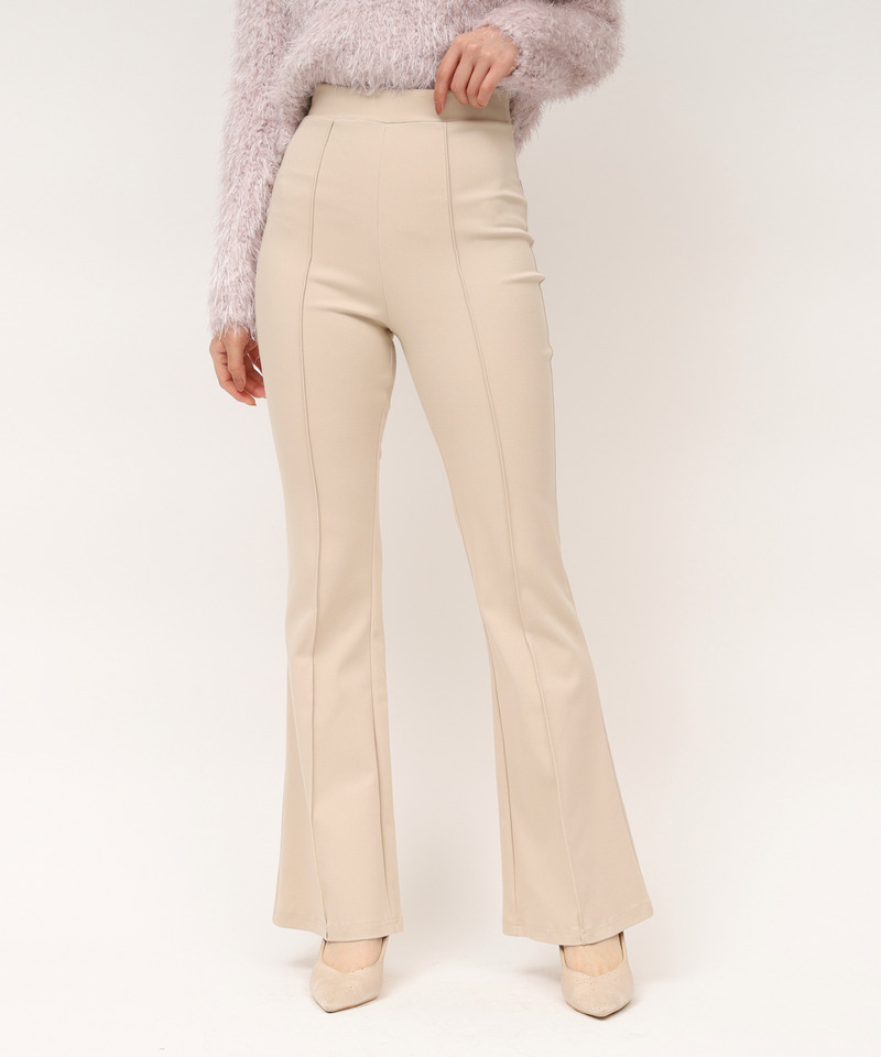 ガムストレッチフレアパンツ&rsquo;26s 詳細画像 ベージュ 1