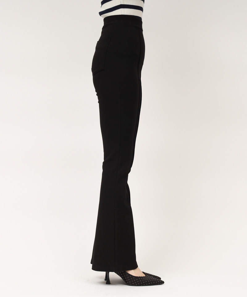 ガムストレッチフレアパンツ&rsquo;26s 詳細画像 ブラック 2