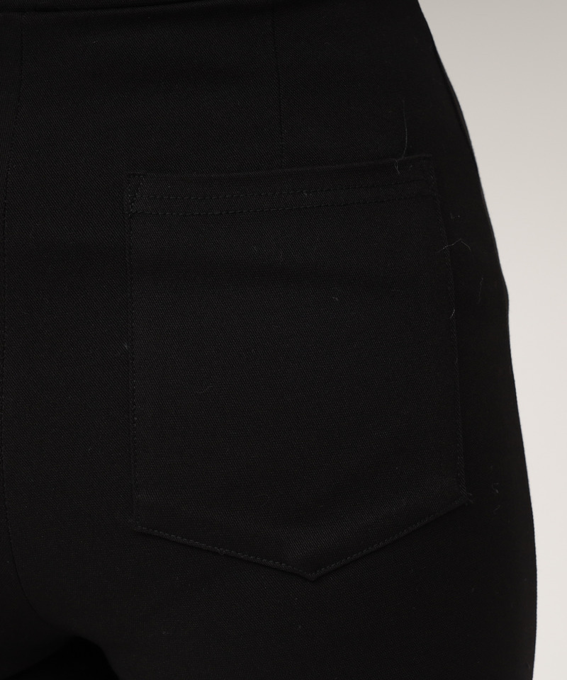ガムストレッチフレアパンツ&rsquo;26s 詳細画像 ブラック 5