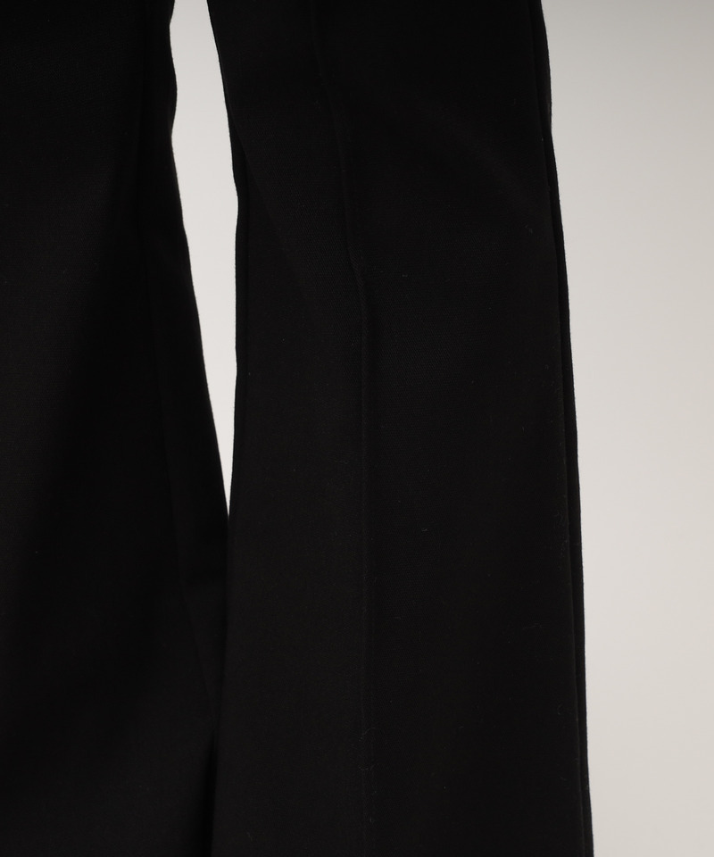 ガムストレッチフレアパンツ&rsquo;26s 詳細画像 ブラック 6