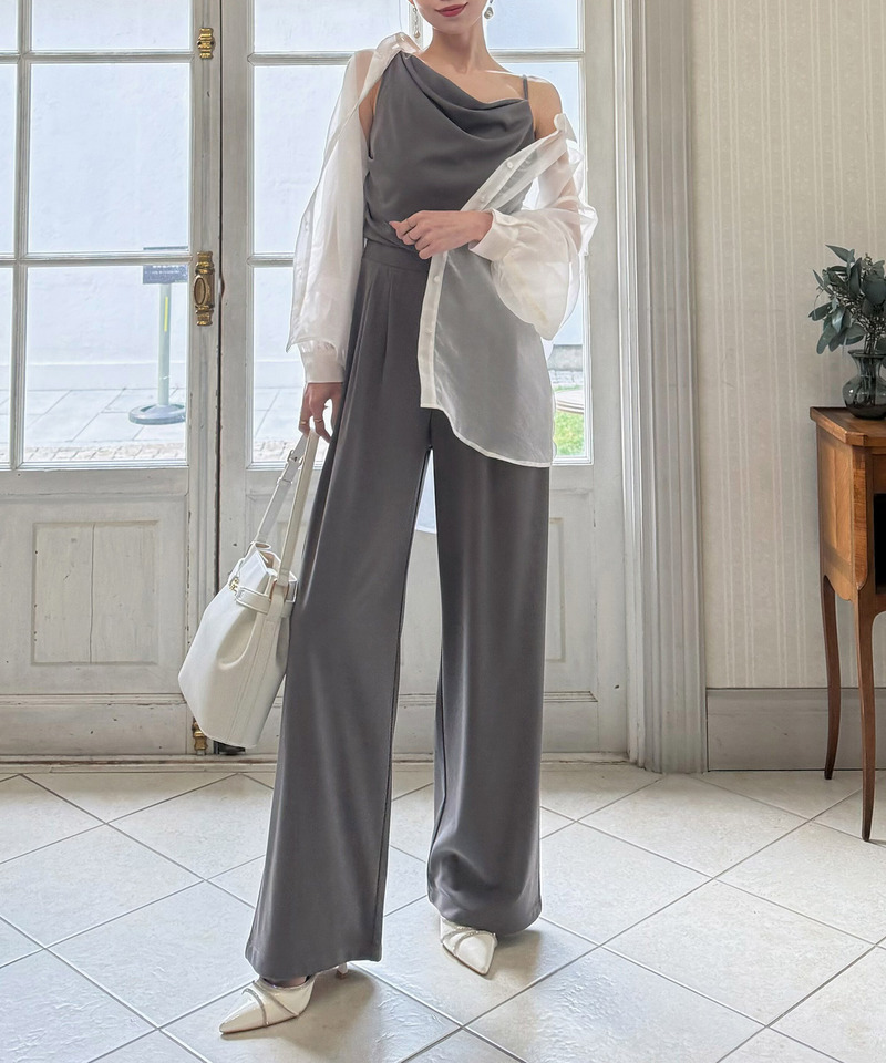 ルーズシアーシャツ 詳細画像 オフホワイト 6