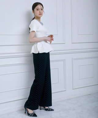 ドットワイドパンツ