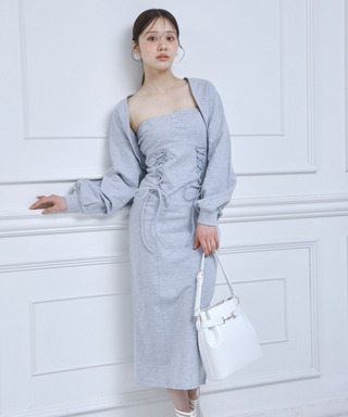 ベアタイトボレロアンサンブルワンピース