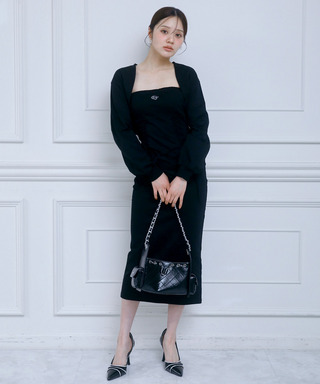 ベアタイトボレロアンサンブルワンピース