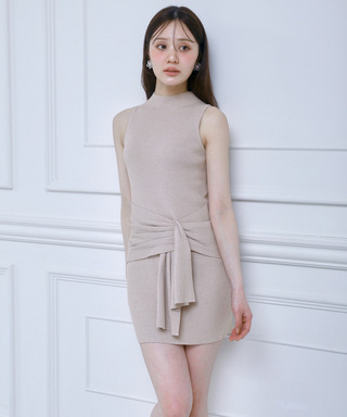 プチハイノースリウエストマークミニワンピース