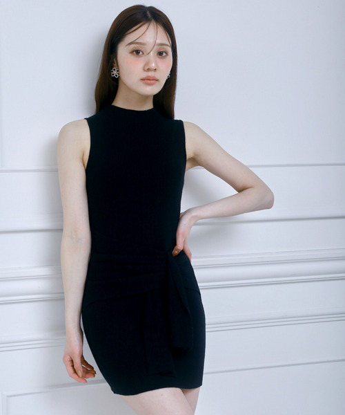 プチハイノースリウエストマークミニワンピース 詳細画像