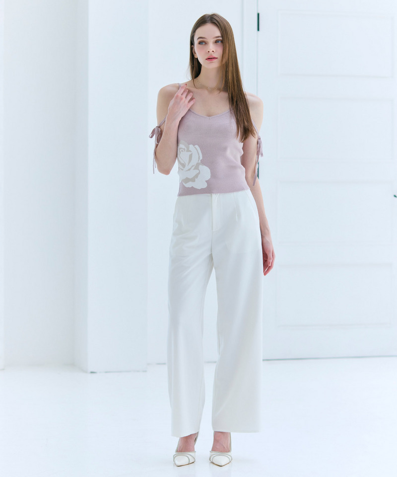 クリーンストレートパンツ 詳細画像 オフホワイト 1