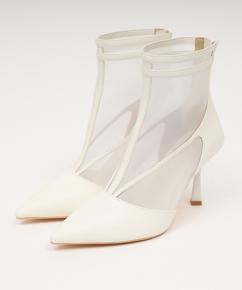 ラインシアーショートブーツ 詳細画像 オフホワイト 2