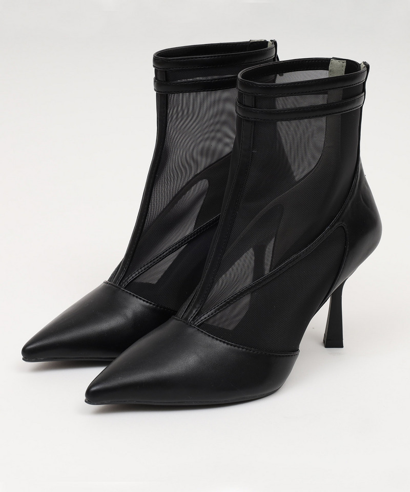 ラインシアーショートブーツ 詳細画像 ブラック 1