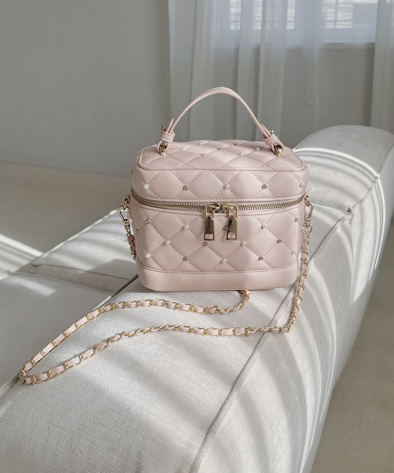 パールビジューヴァニティーBAG 詳細画像 ピンク 2