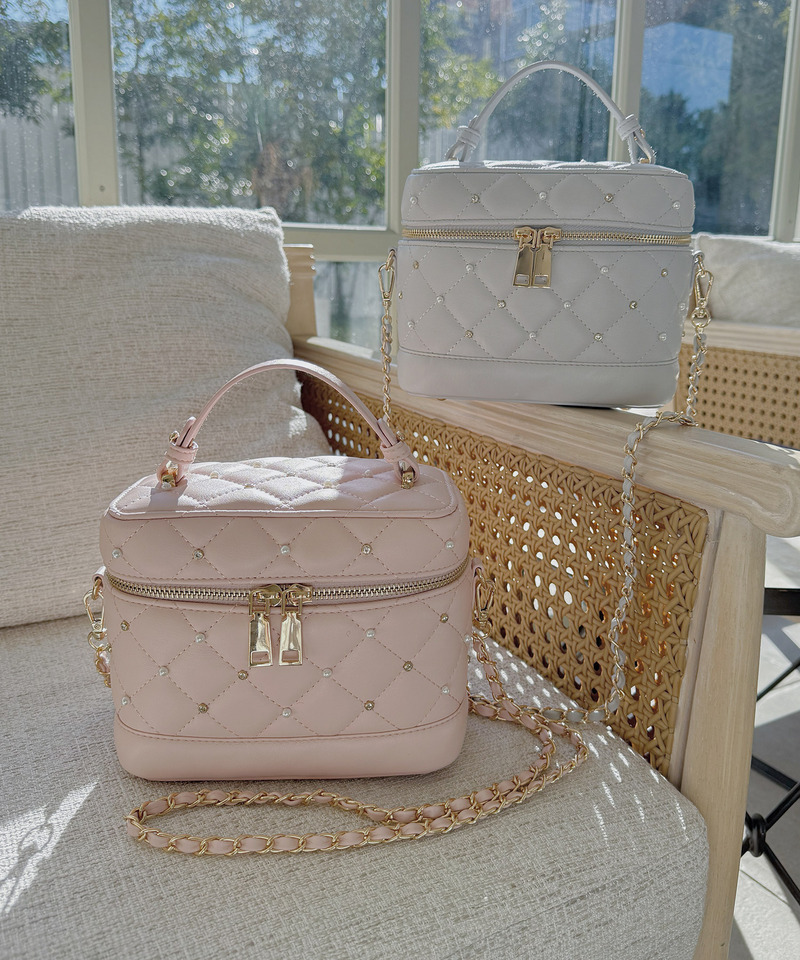 パールビジューヴァニティーBAG 詳細画像 ブルー 6