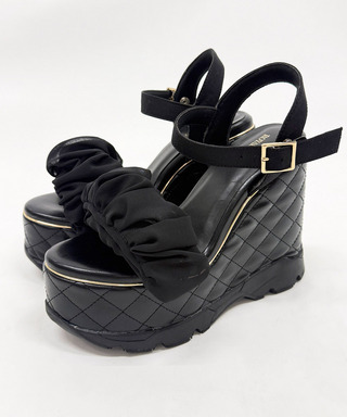 2wayキルティング厚底スポサン