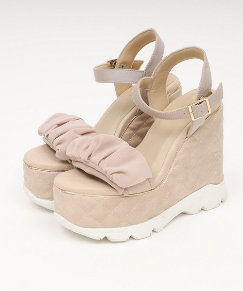 2wayキルティング厚底スポサン 詳細画像