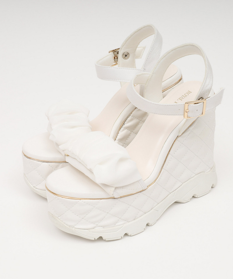 2wayキルティング厚底スポサン 詳細画像 オフホワイト 2