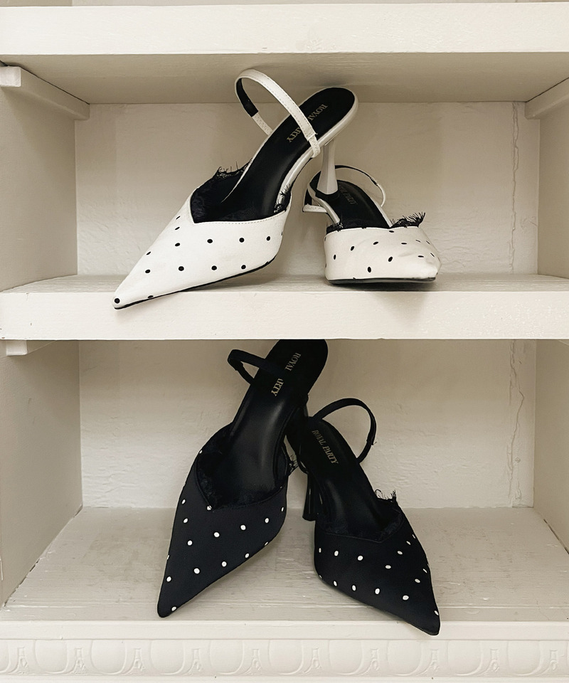 レーストリミングドットミュール 詳細画像 ブラック 10