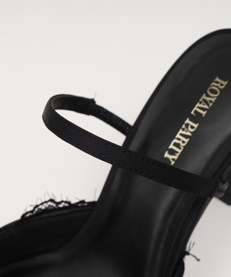 レーストリミングドットミュール 詳細画像 ブラック 6