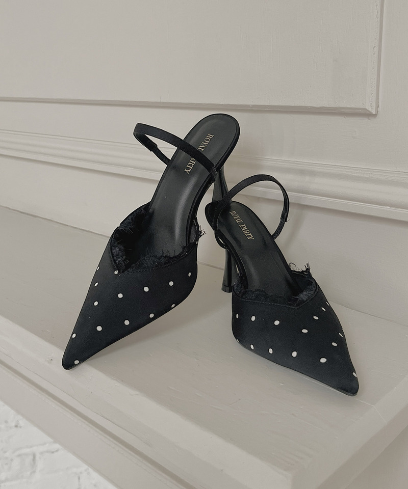 レーストリミングドットミュール 詳細画像 ブラック 9