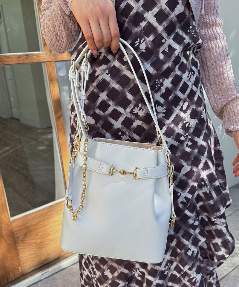 バックル付2wayミニBAG 詳細画像 オフホワイト 2