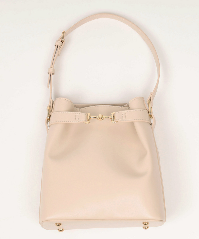 バックル付2wayミニBAG 詳細画像 ベージュ 1