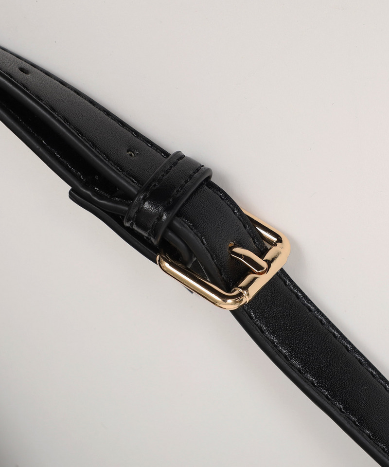 バックル付2wayミニBAG 詳細画像 ブラック 6
