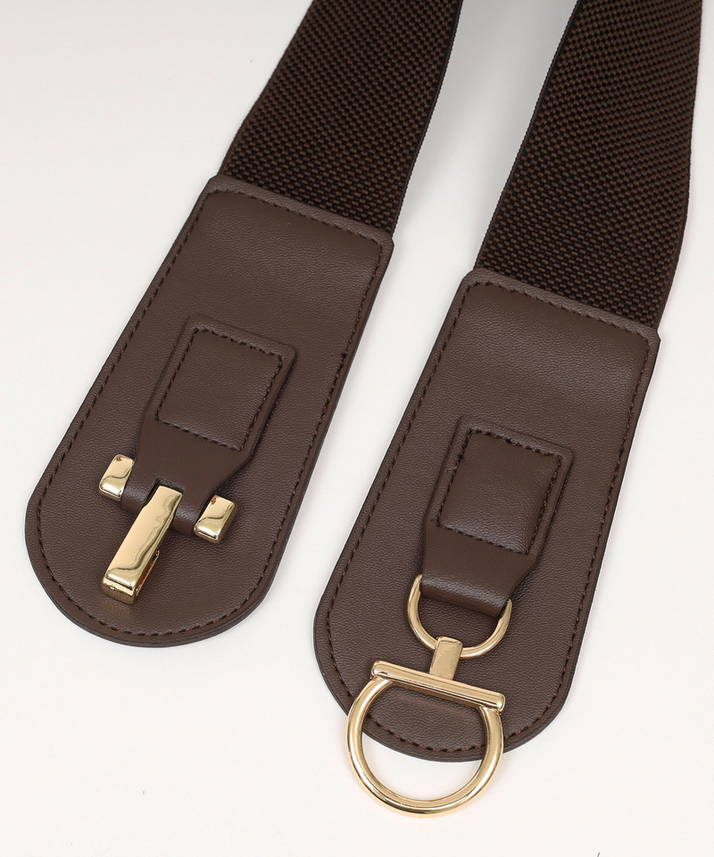 ゴールドビットウエストマーカーベルト 詳細画像 ブラウン 3