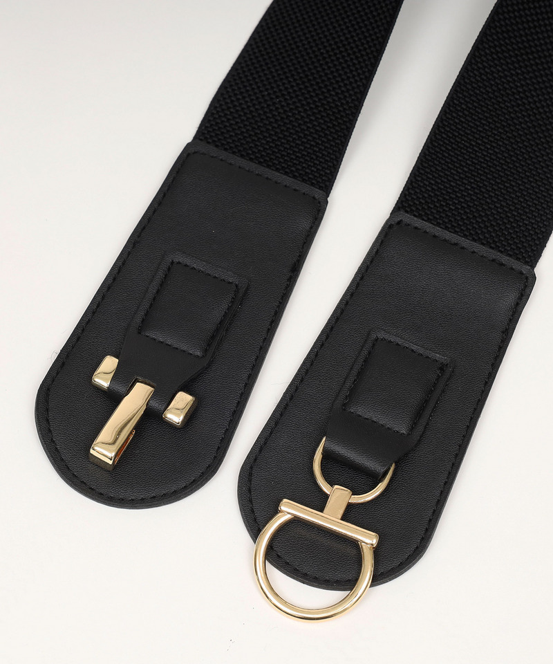 ゴールドビットウエストマーカーベルト 詳細画像 ブラック 2