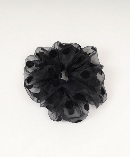 フロッキードットシュシュ 詳細画像