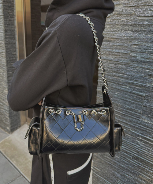 キルティングチェーンBAG 詳細画像