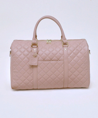 公式通販限定カラーあり【Mサイズ】キルティングボストンBAG