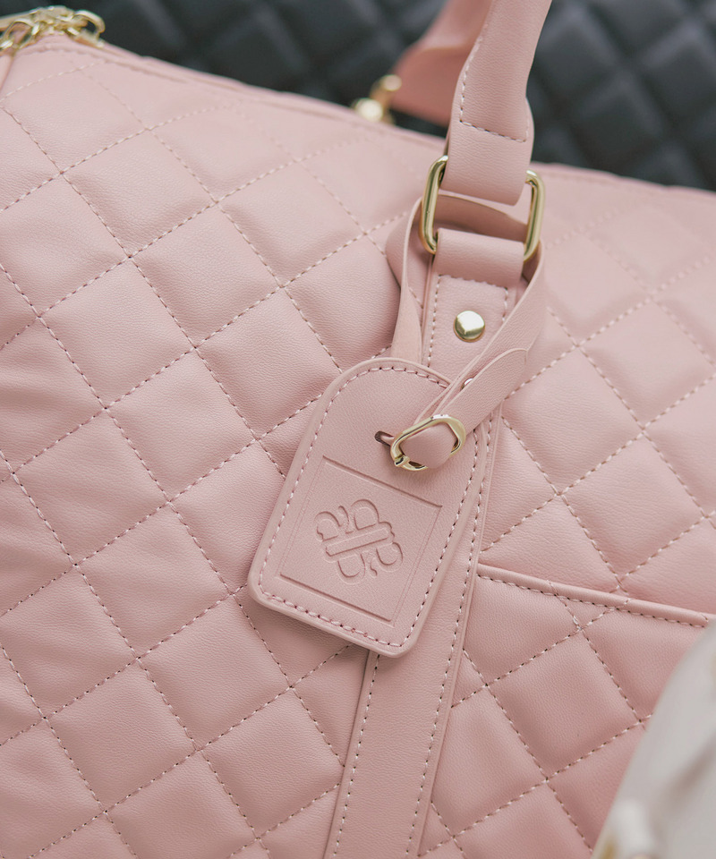 公式通販限定カラーあり【Mサイズ】キルティングボストンBAG 詳細画像 オフホワイト 15