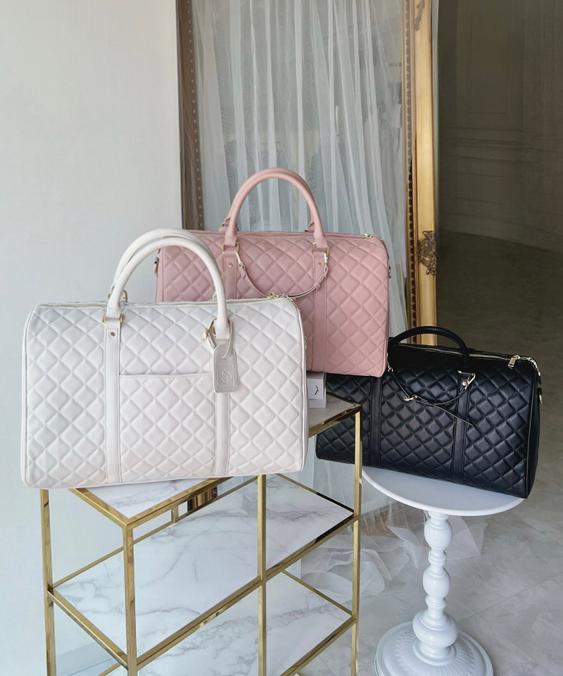 公式通販限定カラーあり【Mサイズ】キルティングボストンBAG 詳細画像 オフホワイト 22