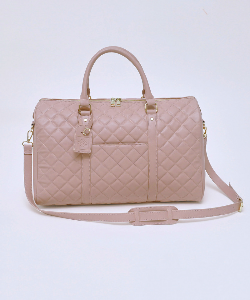 公式通販限定カラーあり【Mサイズ】キルティングボストンBAG 詳細画像 ピンク 2