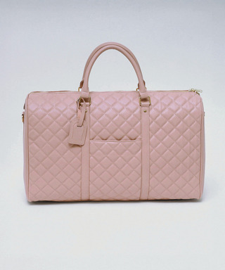 公式通販限定カラーあり【Lサイズ】キルティングボストンBAG