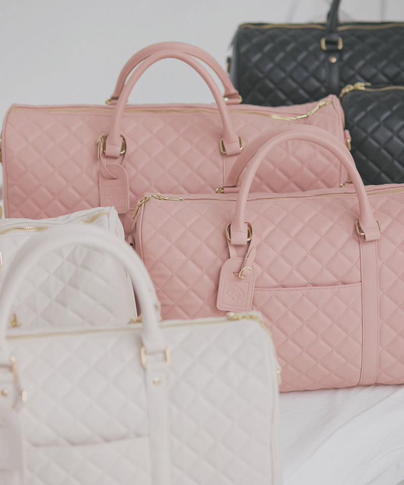 公式通販限定カラーあり【Lサイズ】キルティングボストンBAG 詳細画像 オフホワイト 14