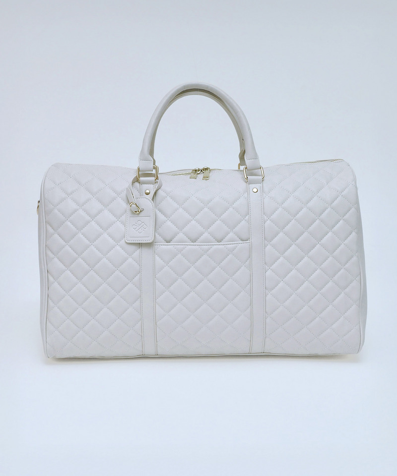 公式通販限定カラーあり【Lサイズ】キルティングボストンBAG 詳細画像 オフホワイト 2