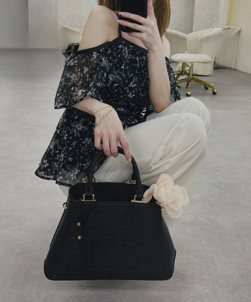 トップハンドルBAG 詳細画像 ブラック 8
