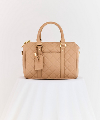 【公式通販限定カラーあり】キルティングボストンミニBAG