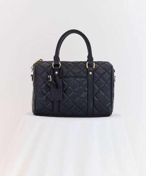 【公式通販限定カラーあり】キルティングボストンミニBAG