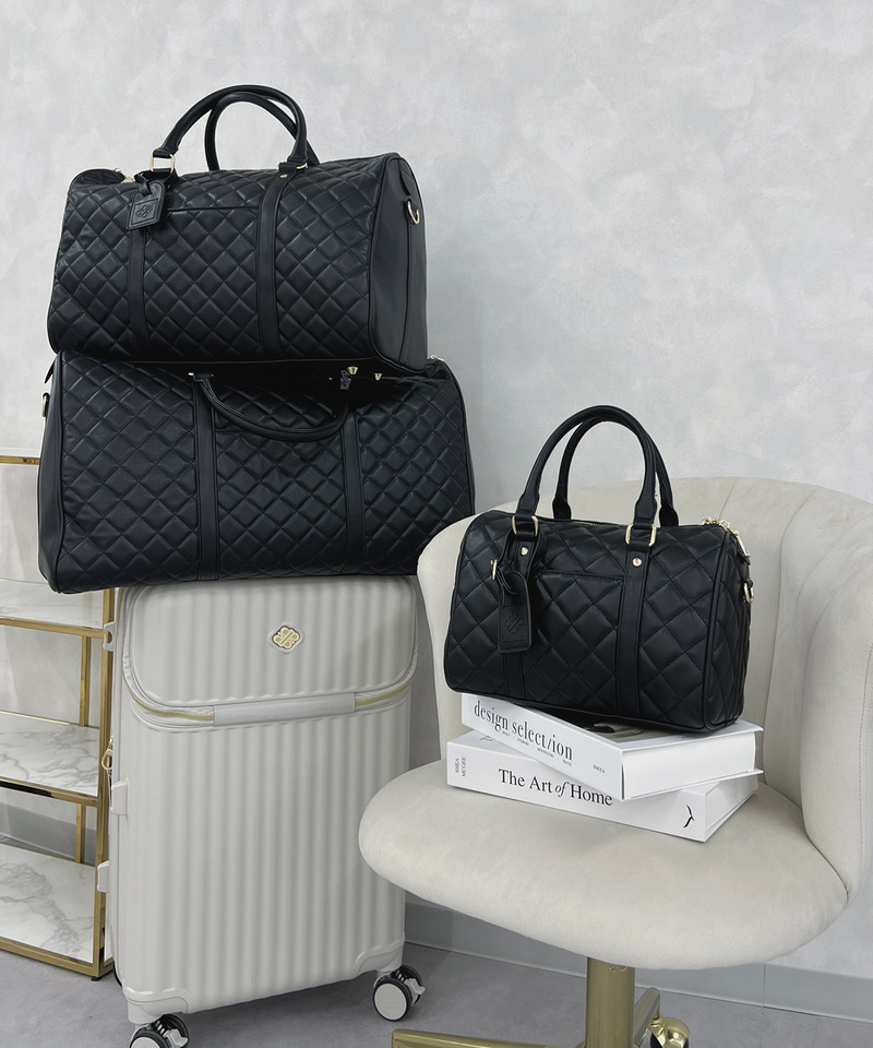 【公式通販限定カラーあり】キルティングボストンミニBAG 詳細画像 ブラック 7