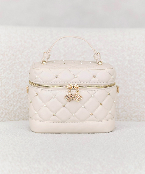 パールビジューヴァニティーBAG 詳細画像